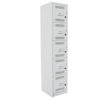 locker metálico 5 puertas
