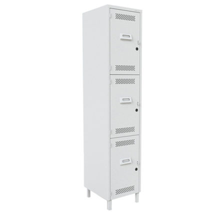 locker metálico 3 puertas