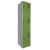 locker-metalico-serie-c-3p-verde locker metálico 3 puertas verde