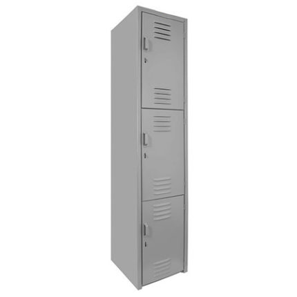 locker metálico 3 puertas