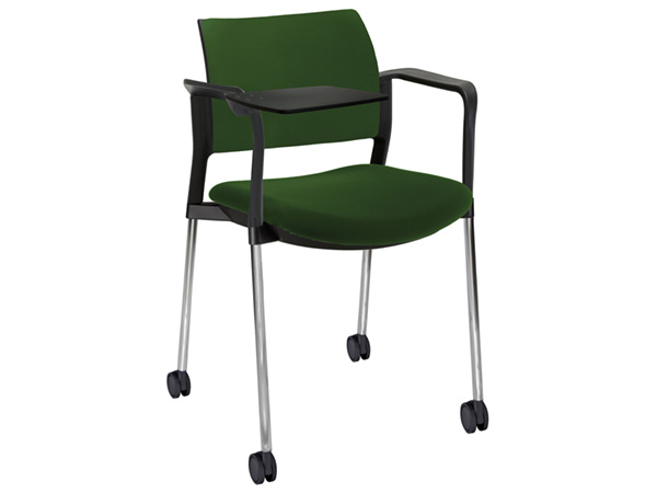 pupitre-kyos-fijo-tapizada-cromada-movil-verde pupitre-kyos-fijo-tapizada-cromada-movil-verde